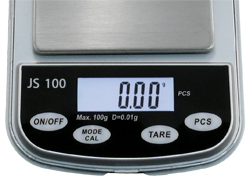 PCE-JS 100 pocket balance: display