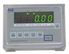 Stainless Steel Platform Balance PCE-PM SST Series Display