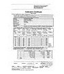 Crane Scale: ISO calibration certificate.