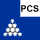 Precision Scale PCE-LS series: PCS counting with references (user defined).