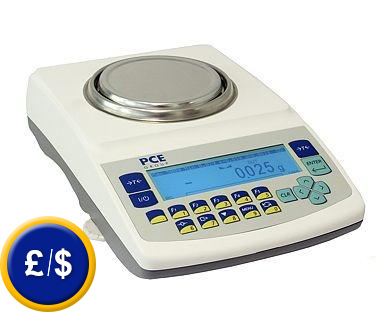 Industrial and laboratory scales offer precision measurements