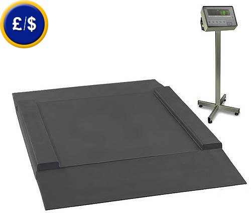 Pallet scale PCE-TP series with a weight range up to 1500 kg or 2000 kg.