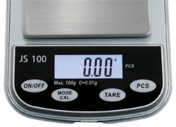 PCE-JS 100 pocket scale: display