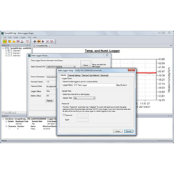 PCE-CLL 1 USB Data Logger: DGraph software