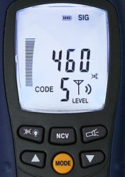 PCE-CL 10 Cable detector display