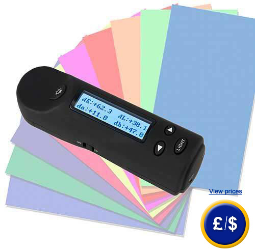 Color Meter for measuring colour difference
