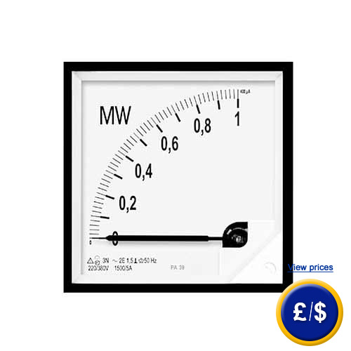 Analogue Wattmeter PCE-PA39