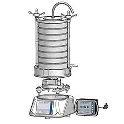 Analysis Analysis Sieve Machine EML 315 wet sieving 