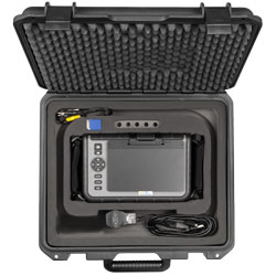 Scope of delivery for the PCE-VE 1000 borescope.