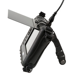 The fold-out foot of the PCE-VE 1000 borescope.