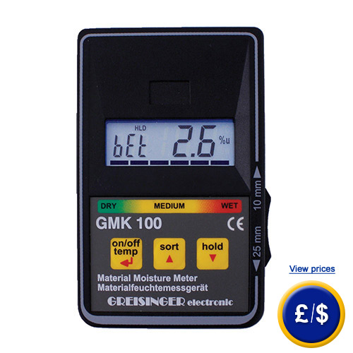 Capacitive Material Moisture Meter GMK 100 