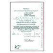 PCE-UT 803 multimeter: ISO Calibration Certificate.
