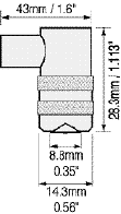 Coat Thickness Meter 90r drawing