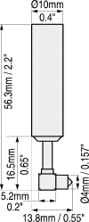 Coat Thickness Meter f90s drawing