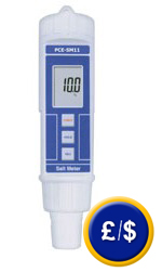 Conductivity Meter PCE-SM 11 to determine conductivity in liquids
