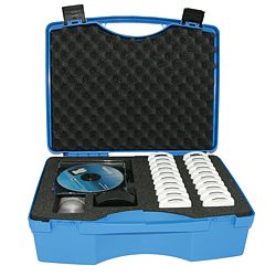 Full kit of the data logger PCE-WCT with carrying case.