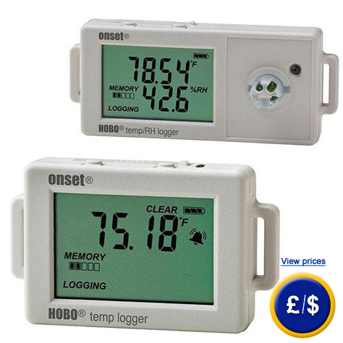 Data Logger HOBO UX100-0xx temperature / humidity