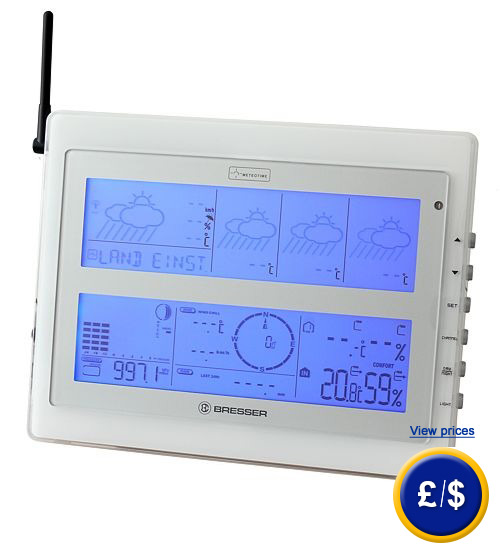 DCF-Radio-Weather Station with four days forecast 4CastPC
