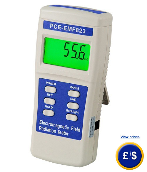 Electromagnetic radiation detector PCE-EMF 823