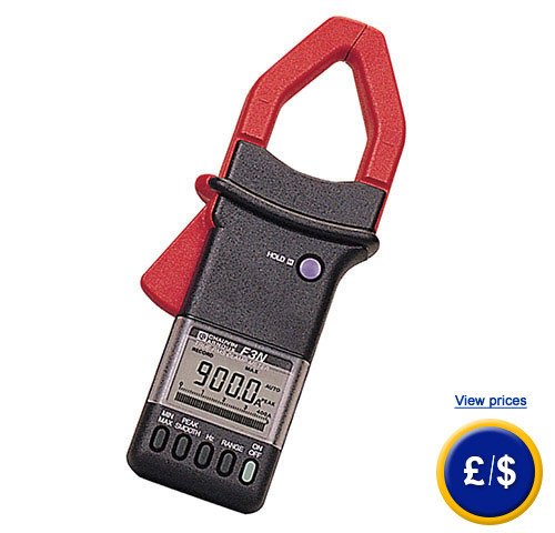 The digital clamp-on ammeter for frequency converter F3N