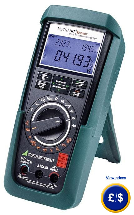 Professional digital multimeter which covers almost all your needs.