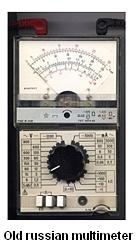 PCE-DM 12 digital multimeter: Old russian multimeter