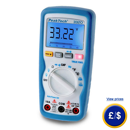 Digital Multimeter PeakTech PKT 3320