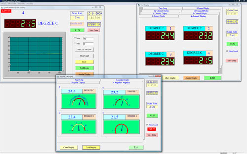  PCE-T390 contact temperature: Software