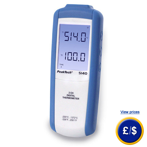 Digital Thermometer PeakTech PKT-5140