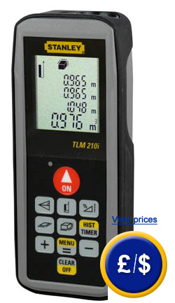 Distance meter for professionals of the construction sector