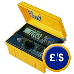 Water resistant electric resistance tester MO-2001.