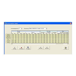 Electronic Time Clock BRK ER 2200 overview week