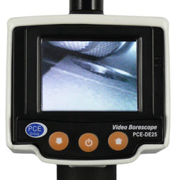 endoscope PCE-DE 25 display