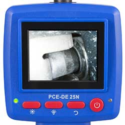 Display of the Endoscope PCE-DE-25N