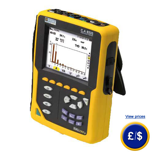 The energy and power meter C.A 8335 Qualistar +