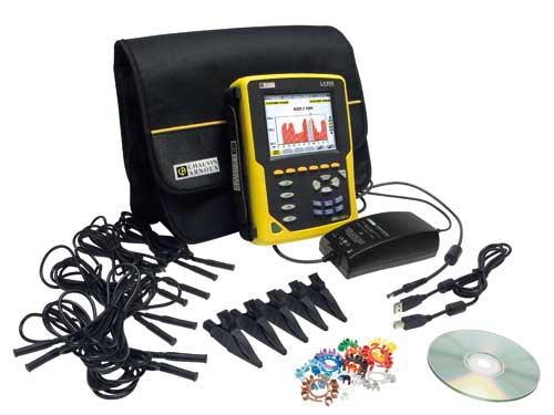 Delivery content of the energy and power meter C.A 8335 Qualistar +