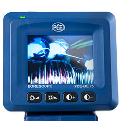 Fiberscope PCE-DE 25 display