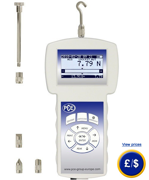 PCE-FG series Precision Force Gauge for measuring traction and compression 