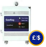 Installation to analyse Gas Sensors type type Gasflag.