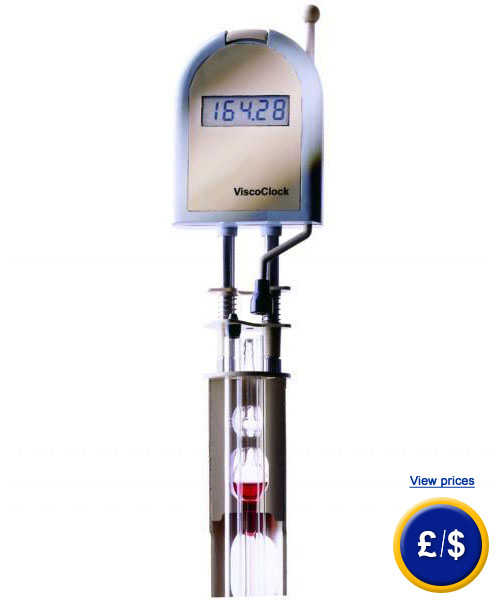 Glass Capillary Viscometer Viscoclock