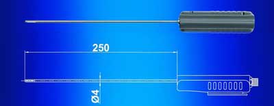 Sensor for temperature and humidity with a diameter of 4mm.