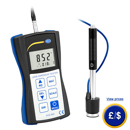 Get further information on the hardness tester PCE-900