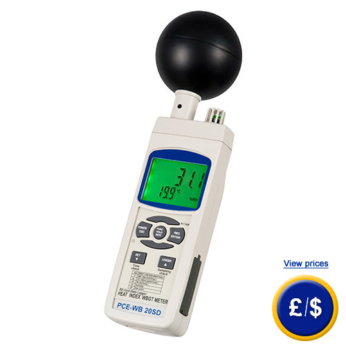 Heat Stress Meter PCE-WB 20SD