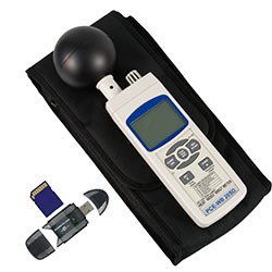 Heat Stress Meter PCE-WB 20 SD delivery content