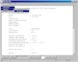 FMD humidity detector for paper: Software for the analysis and transmition of data.