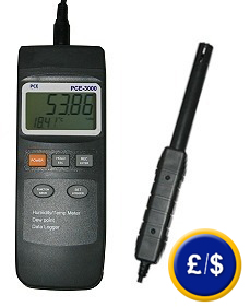 PCE-3000 humidity detector