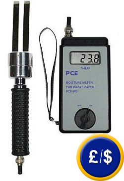 PCE-W3 moisture meter for waste paper