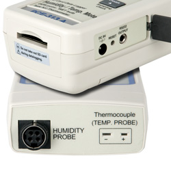 PCE-313A humidity tester with SD memory card connections