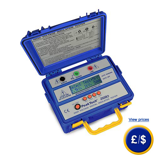 HV-Insulation Meter PeakTech PKT-2680