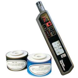 hygormeter 8709 and the two calibration salt references